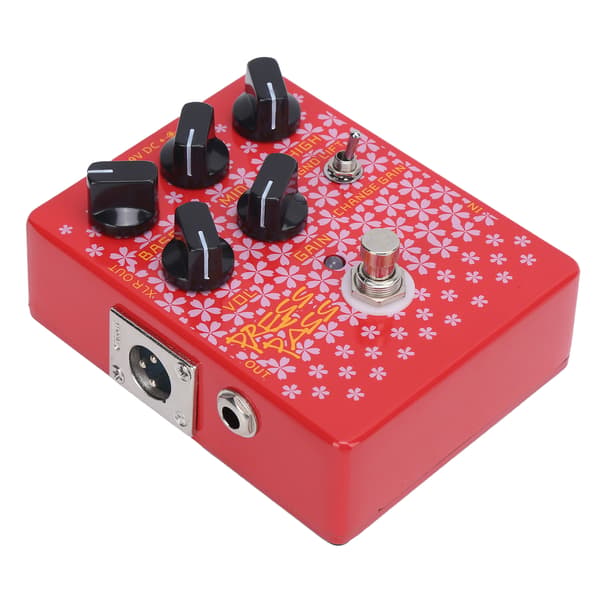 Basgitarr Effekter Pedal Driver med DI Rörförstärkare XLR Utgång Instrumenttillbehör CP‑59
