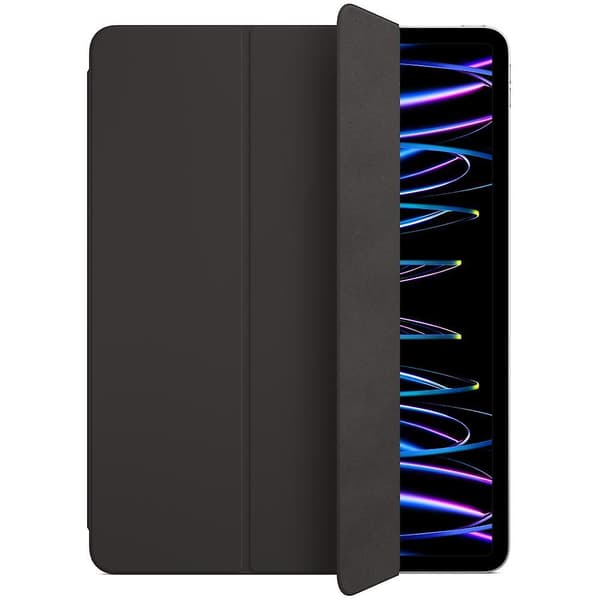 【03】Kompatibelt Apple iPad Pro 12.9 (3., 4., 5., 6. generation) Smart Folio Flipcover - Sort