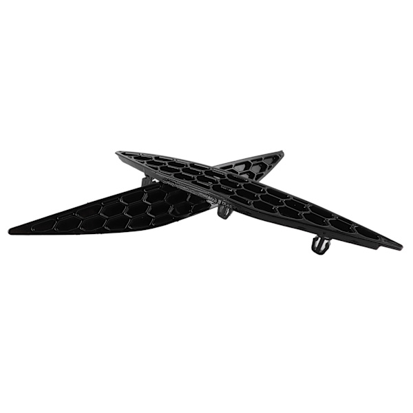 2 stk. Gloss Sort Bagkofanger Reflektor Honeycomb Sæt Passer Til MK7 2013-2016