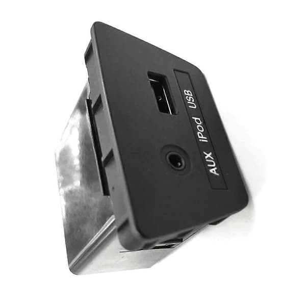 AUX USB Jack Assy 961102S000TAN 1EA kompatibel med Hyundai Tucson Ix35 2011 2012 2013 2014 2015 2016 Black