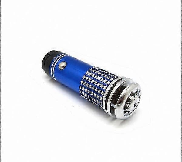 12V Mini Billuftrenser med Ionisator og Iltfunktion Sort blue