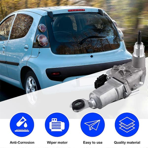 【03】Bagrudeviskermotor til Peugeot 108 Citroen C1 & Toyota Aygo 14-21 B001099280 Viskermotor