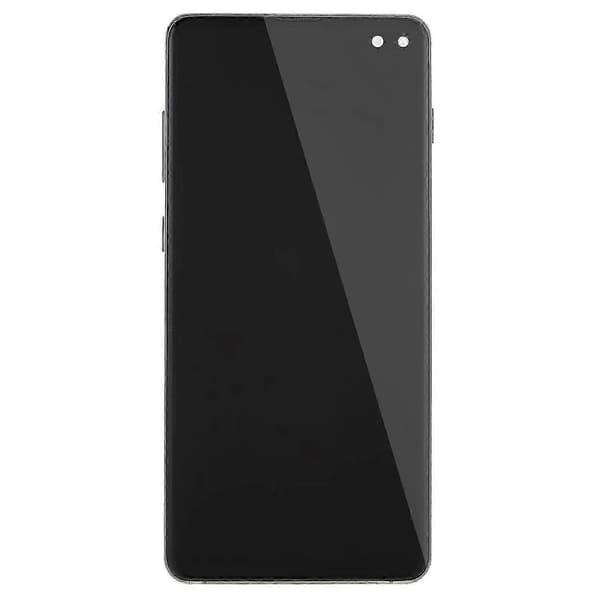 【03】För Samsung Galaxy S10 Plus G975 LCD-skärm och digitizer-enhet med ram, reservdel (TFT-teknik)