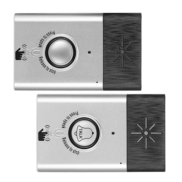 Smart Trådløs Stemme 2-vejs Intercom Dørklokke Adgangskontrol System Hjemmesikkerhed