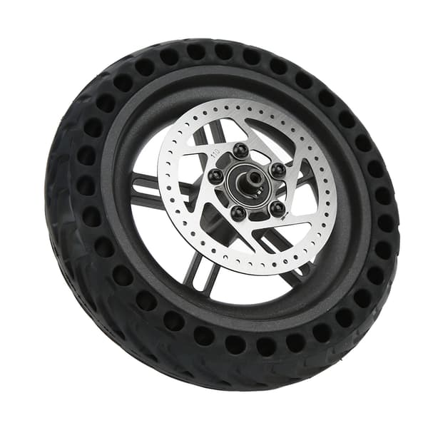 Scooter Baghjulsmontering 8.5in Massiv Dæk Hjulnav 110mm Bremseskive til Xiaomi M365/1S/LITE Elektrisk Scooter