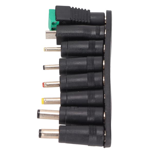65W 3A Strömadapter Portabel Universell 8 Plug DC USB Strömadapter för Laptop LED-Display Övervakningsutrustning PowerEU-kontakt