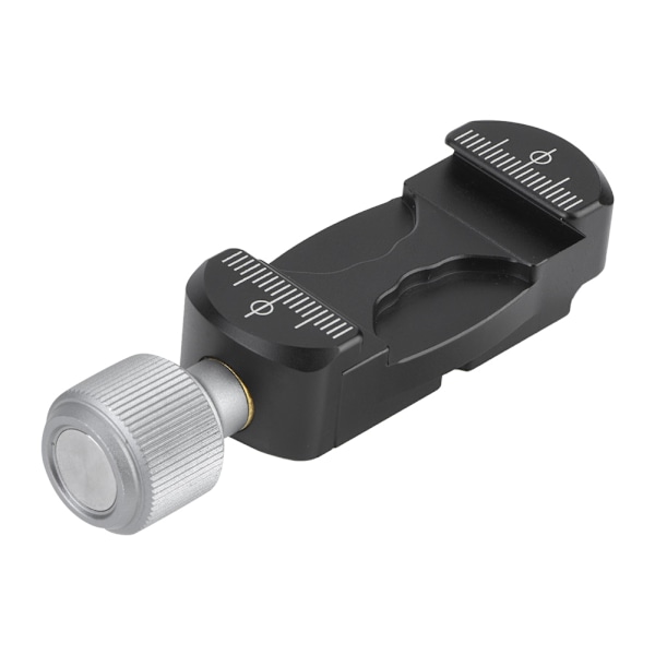 Mini Clamp Extender med Cold Shoe 1/4' Skruvhål för L-fäste Snabbkopplingsplatta