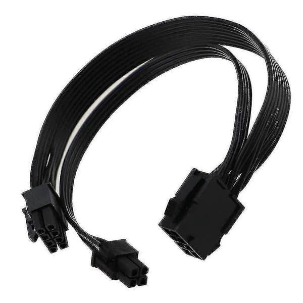 2 stk. CPU 8-benet hun til CPU 8-benet og ATX 4-benet han strøm, 20 cm