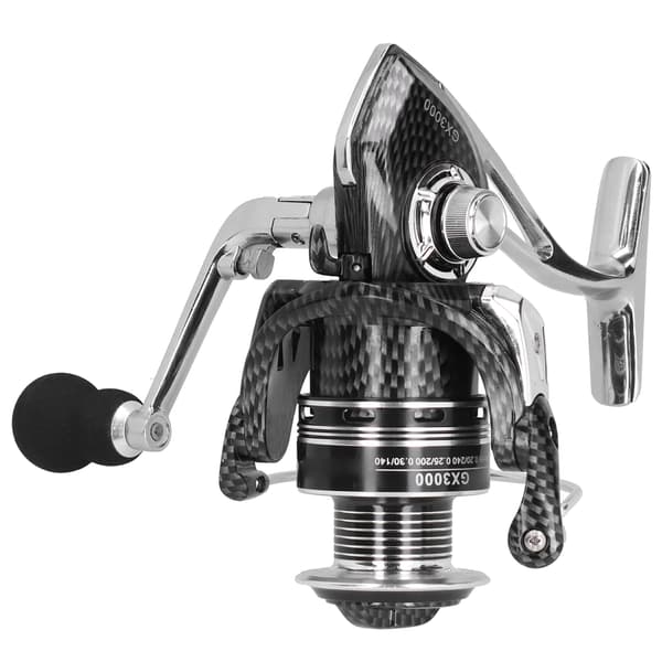 Metal Spinnefiskespole Havestang Gapless Duplex Leje Fiskesnøre Spoler TilbehørGX3000