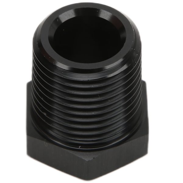 1/4in NPT Han til 1/8in NPT Hun Reducer Adapter Sort Fitting Biltilbehør