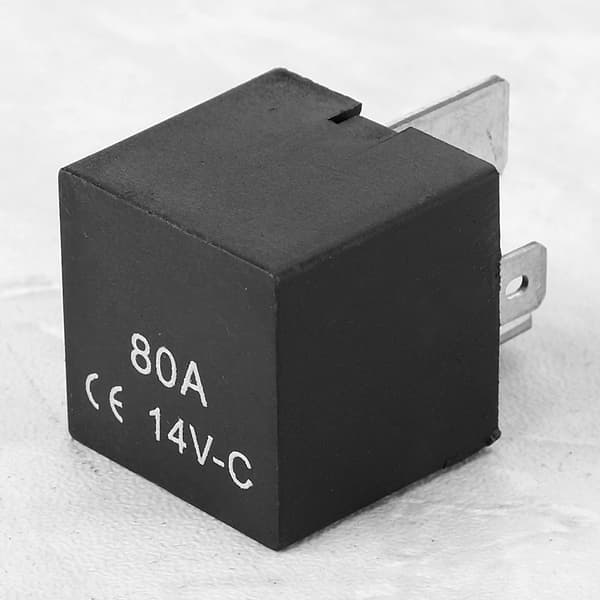 14V 80A 4-stifts Bil Auto Relä Fordonsväxling Billarm Båtreläsockel