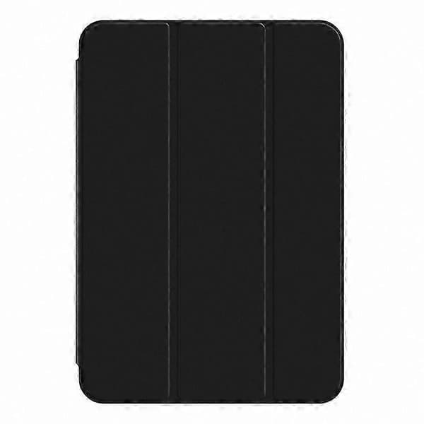 Magnetisk tredobbelt foldbart PU-lædercover til Mini 2024, stødsikkert stativ med sikker fastgørelse Black
