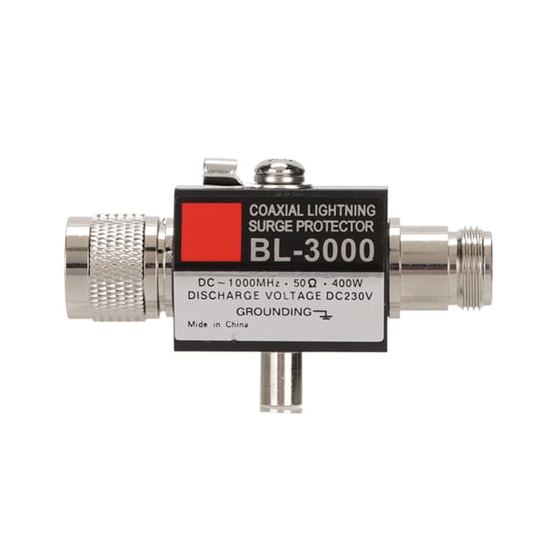 Koaksialafleder N Hun til N Han 400W Lynbeskyttelse til Transceiver Receiver
