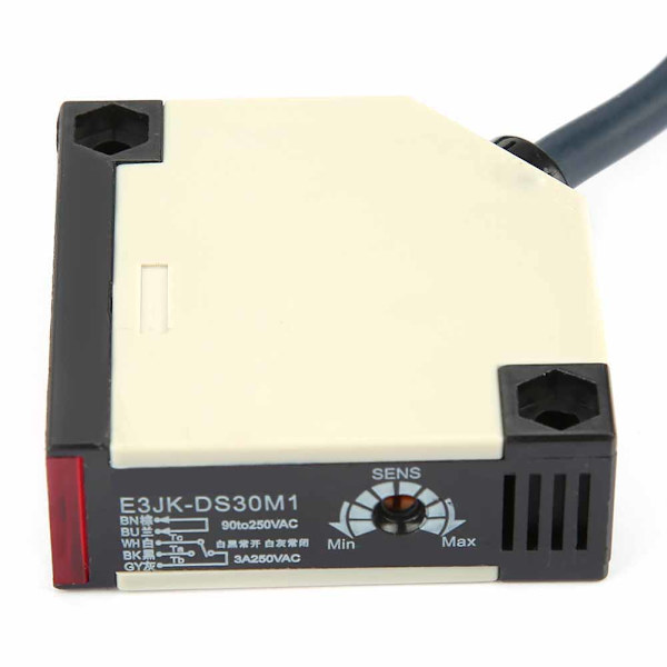 Fotoelektrisk sensoromkopplare, spegelreflexionssensor E3JK-DS30M1 (Normalt öppen)