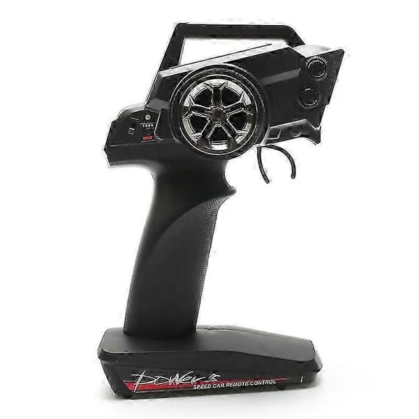 Version 2.4G 2CH V2 sändare Radiofjärrkontroll för 12428 12423 1:12 RC Bil Crawler Delar