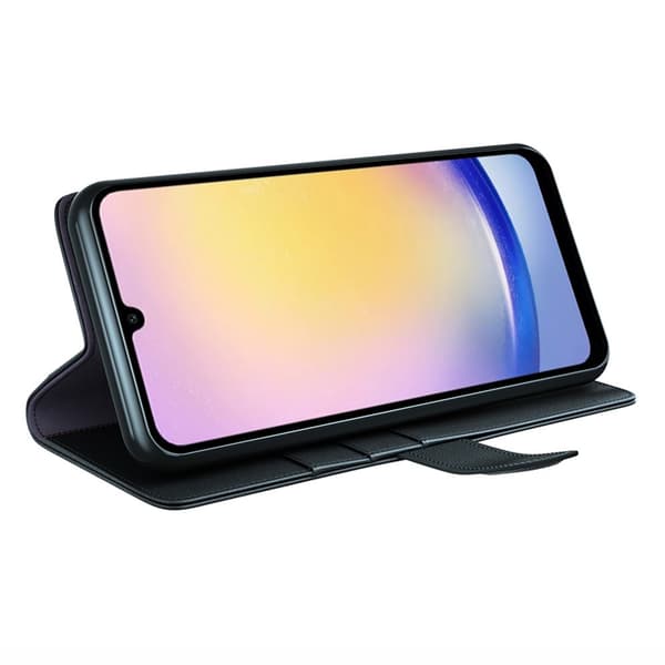 【03】Aito nahkakotelo Samsung Galaxy A26 Musta