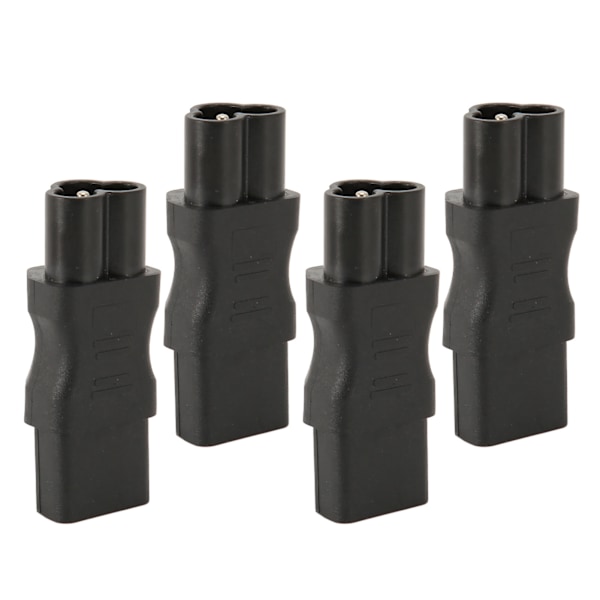 4 stk. IEC320 C16 til IEC320 C13 strømadapter han C16 til hun C13 strømstik adapter konnektor til PDU chassis UPS stik