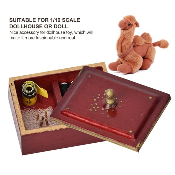 Miniature Syæske Model Værktøjssæt til 1/12 Dukkehus Tilbehør