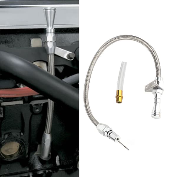 Sølv Fleksibel Transmissionspind Passer Til Chevy TH400 400 Turbo 400 Transmissioner PT303