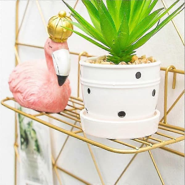 Zakka gitter plante dekorationsstativ
