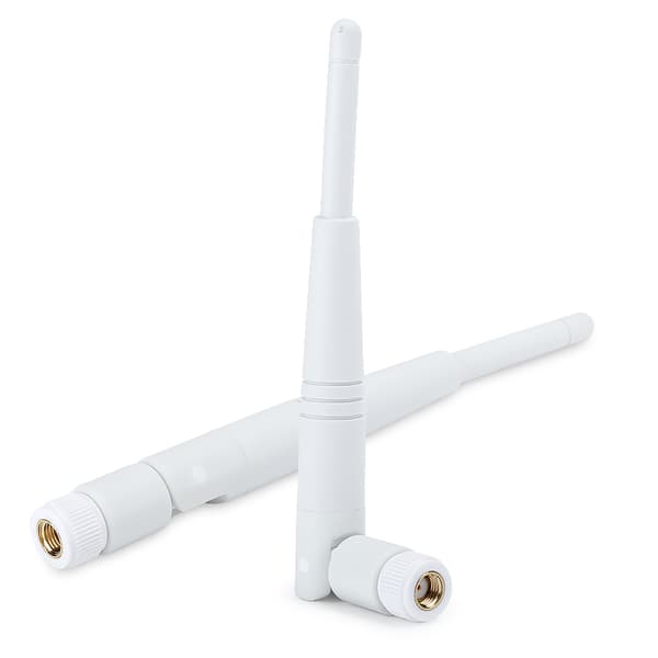 2 STK 2.4G/5G Dual Band WiFi Antenne 4DBi Omni RP‑SMA Interface Antenne