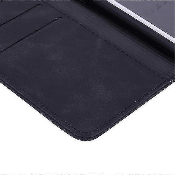 Pung etui til Samsung Galaxy A52/A52S Premium PU læder flip cover Mandala -XN Black