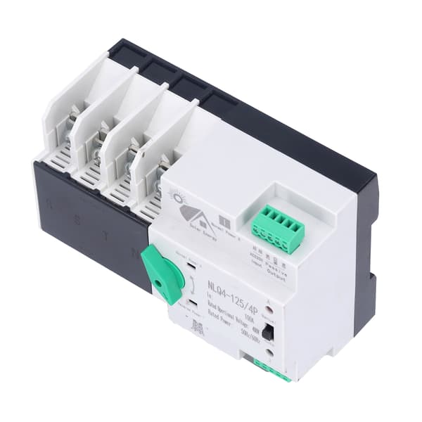 Dubbel Ström Automatisk Omkopplare Millisekund Krets Snabb Kontroller NLQ4‑125/4P 100A 220V