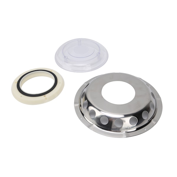 Ventilationsvindue i rustfrit stål, marine hardware samling, transparent center til skibe
