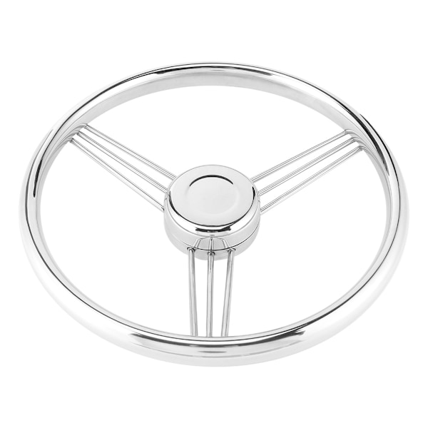13-1 / 2 tommer 9-eget marinebådsrat rustfrit stål 15 ° yacht poleret tilbehør