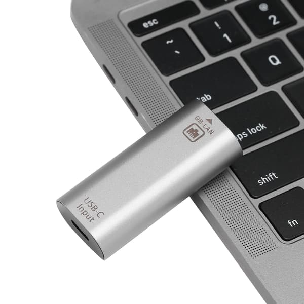 Helppokäyttöinen JORINDO USB-C Ethernet -sovitin puhelimille, tietokoneille ja tableteille