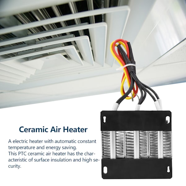 12V 150W Isoleret PTC Keramisk Luftvarmer PTC Varmeelement