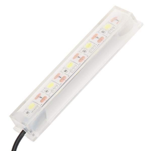 Akvarium LED-lampa Liten USB Betta Fisktank Vitt Ljus för Inomhus Akvarieväxter