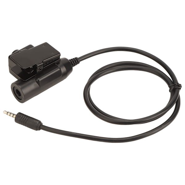U94 PTT Adapter Professionel Meget Fleksibel PTT Headset Adapter til 3,5 mm Lydinterface Mobiltelefon