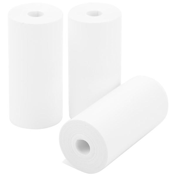 3 rullaa 57x30mm lämpöpaperia taskutulostimelle lasten kameran valokuvapaperi