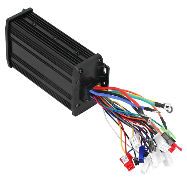600W Sinusformet Lydløs Aluminium Elektrisk Scooter Børsteløs Hastighedsstyring Motorcontroller 48V-64V