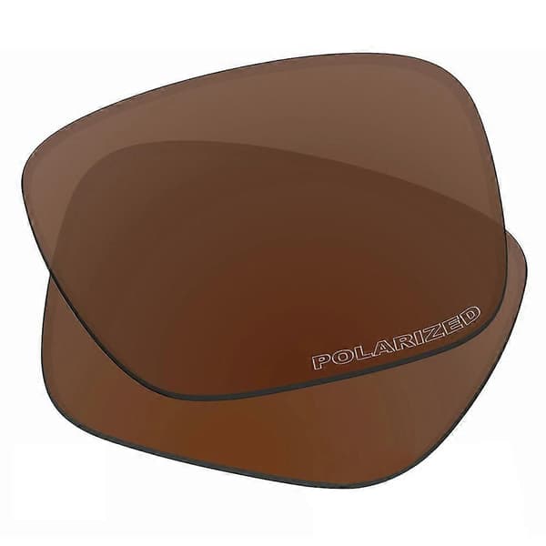 【03】Polariserede linser til Oakley Holbrook solbriller, erstatningslinser TAC Brun Brown Brown