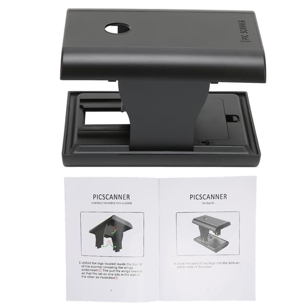 Mobil Filmscanner Bærbar Foldbar 35/135MM Foto Telefon Filmscanner til Android til IOS