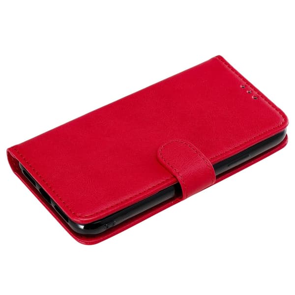 【03】iPhone 11 - Plånboksfodral/Magnet Skal 2in1 - Röd Red Red R\\u00f6d