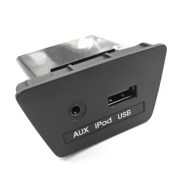 AUX USB -liitin 961102S000TAN 1EA yhteensopiva Hyundai Tucson Ix35 2011 2012 2013 2014 2015 2016 kanssa Black