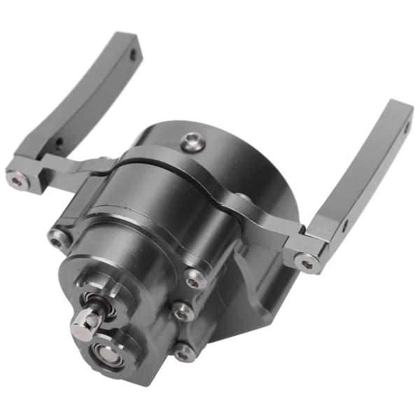 313mm Hjulbas Metallchassi Ram Främre Växellåda Passar för 1/10 RC Crawler Bilar DelarTitanium