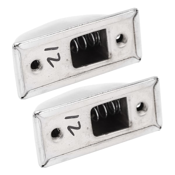 2 st Trum Lug Järn Krom Färg Virvel Öra Set Musikinstrument Underhållstillbehör WC27G