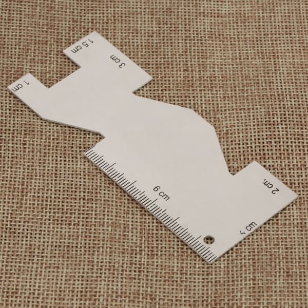 Metall Quilting Linjal - Syverktygstillbehör