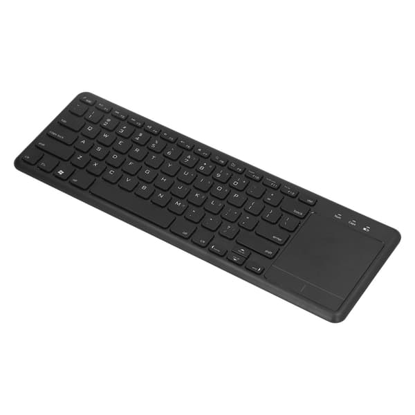 Trådløst tastatur 2.4G bærbart tastatur med touchpad til Windows, Android, OS X, PC, bærbar computer, tablets