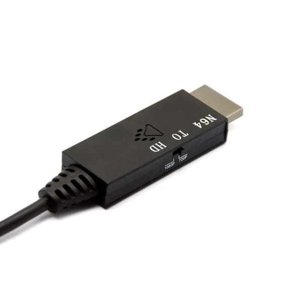 Plug and Play -sovitin N64-HDMI-muunnin Nintendolle