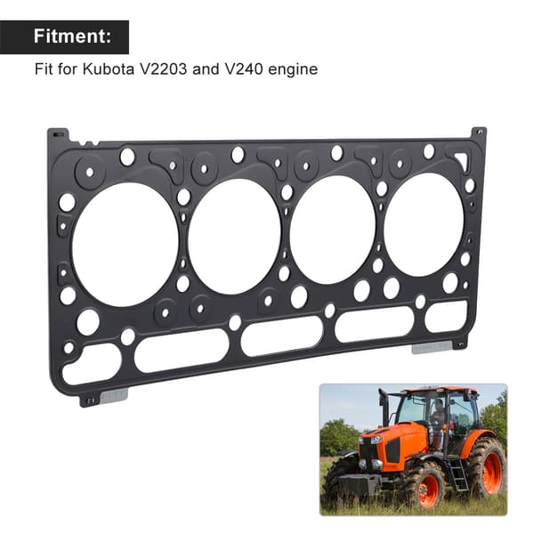 Udskiftnings topstykke pakning til Kubota V2203 V240 motor