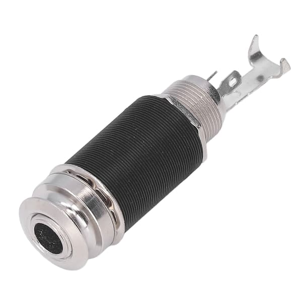 Pickup Output Jack Metall Ändstift Ljudhålsjack Ersättning Akustisk Gitarr Tillbehör