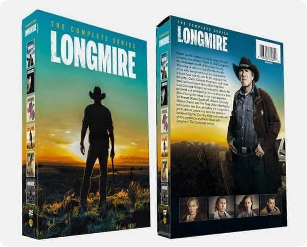 【03】Longmire The Complete Series Sæson 1-6 DVD 15-disk boksæt