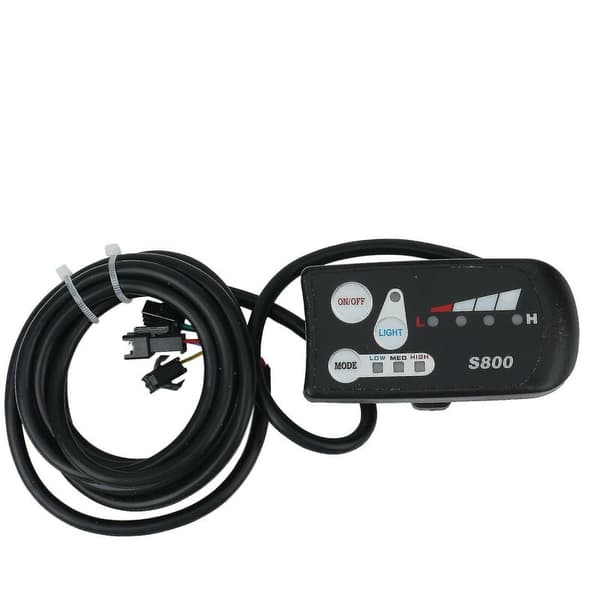【03】Ebike Led Display 48v S800 Elektrisk Cykel Display, 48v