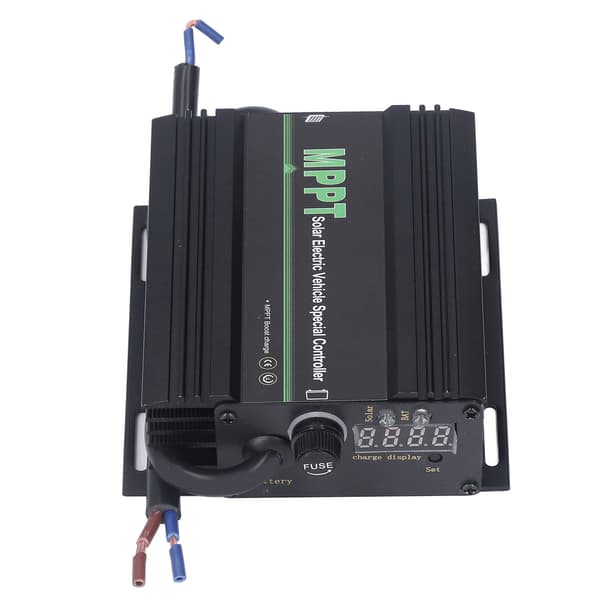 Solar Charge Controller JNEVS Elektrisk Fordon MPPT Regulator Inställbar Spänning med LED Statusindikation