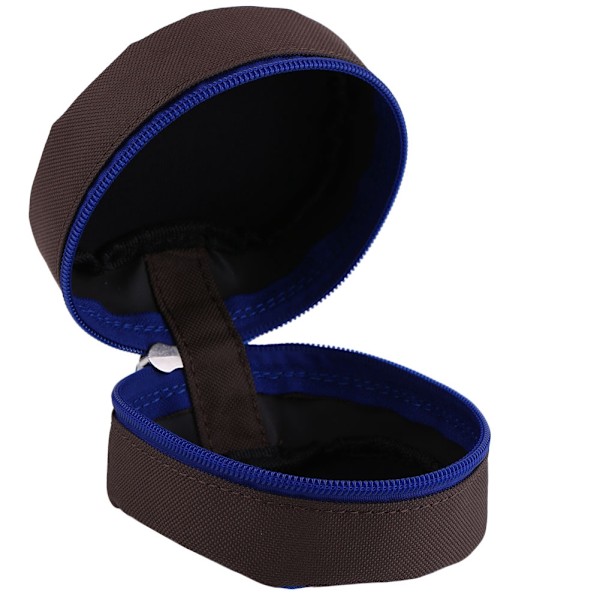 Sikkerheds fluefiskerhjul etui beskyttelse blød lomme cover taske poseholder